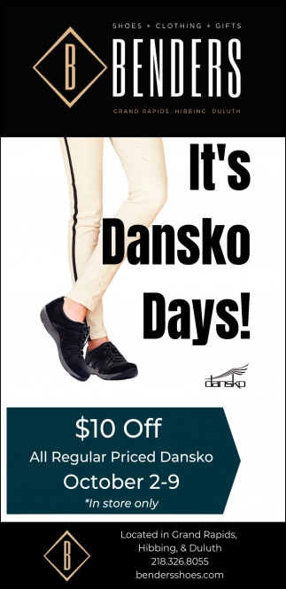 It's Dansko Days!