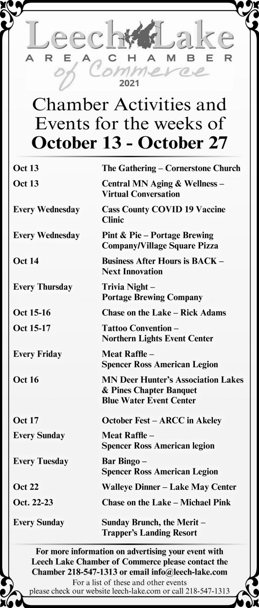 Chamber Activities & Events