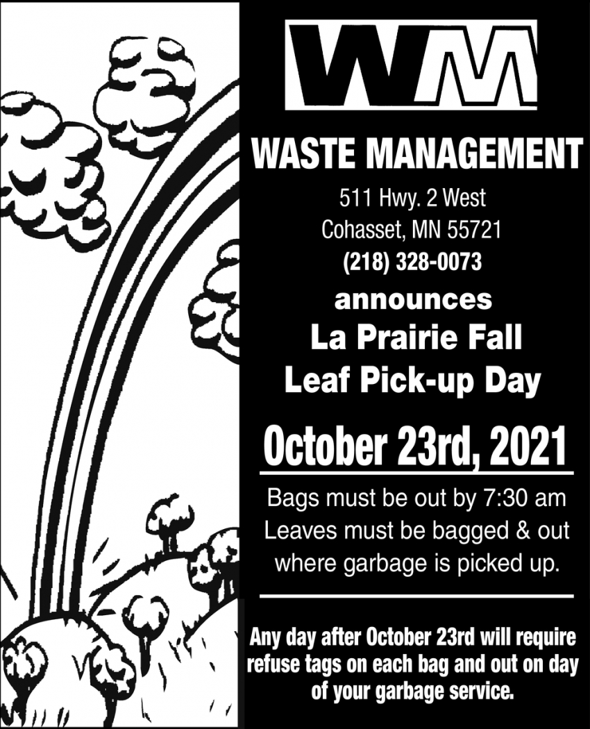 La Prairie Fall Leaf Pick-Up Day
