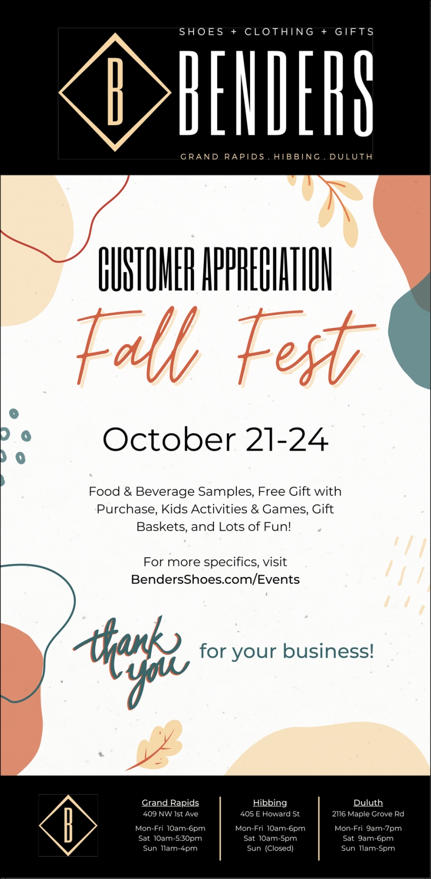 Customer Appreciation Fall Fest