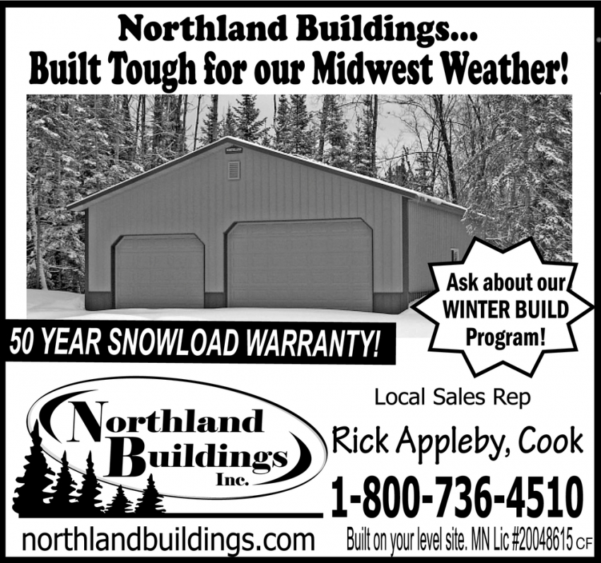 50 Years Snowload Warranty!