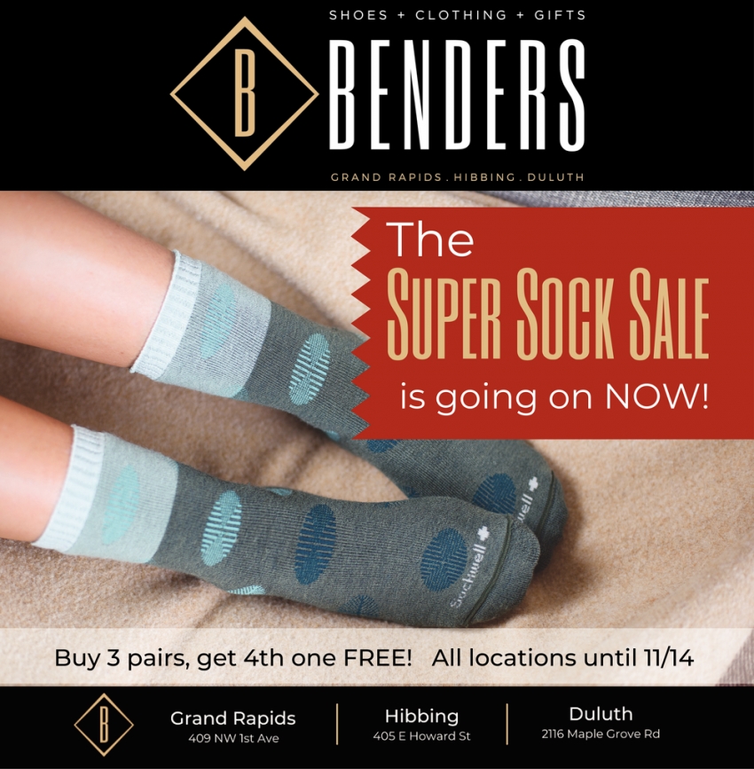 The Super Sock Sale Starts Friday!