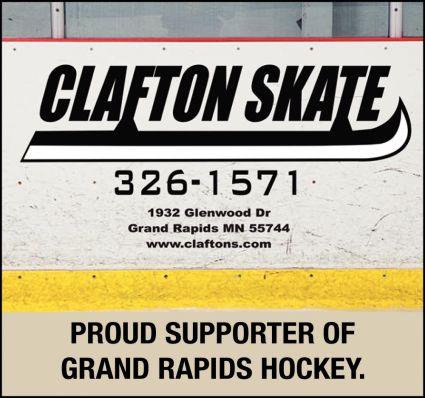 Proud Supporter Of Grand Rapids Hockey