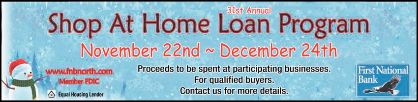 Shop At Home Loan Program