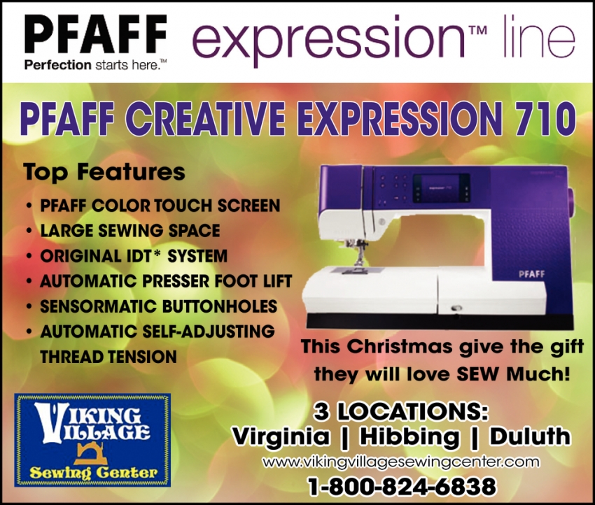 PFAFF Creative Expression 710