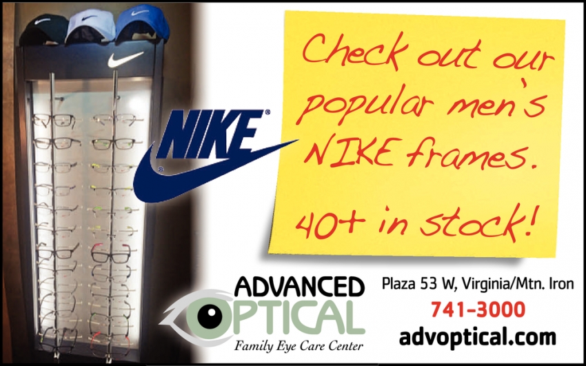 Check Out Our Popular Men's Nike Frames. 40t in Stock!