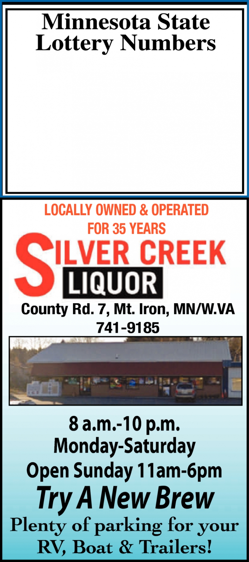 Locally Owned & Operated for 35 Years