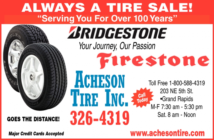 Always A Tire Sale 