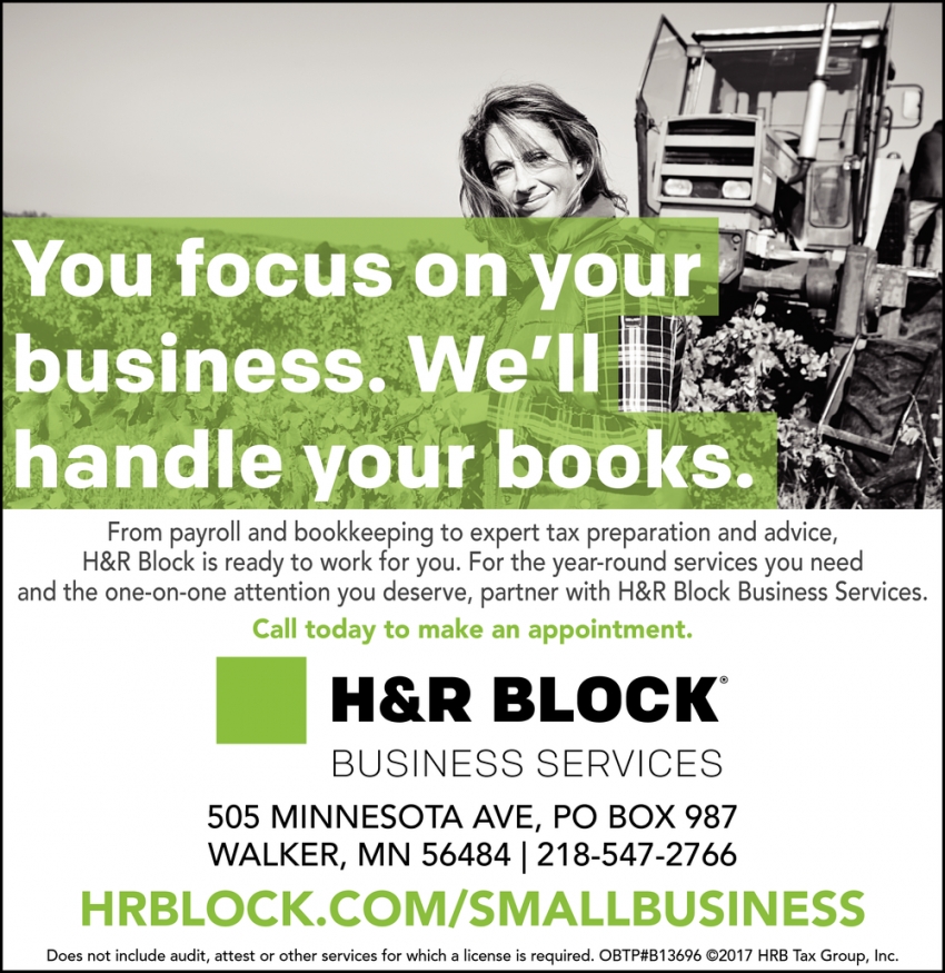 You Focus On Your Business. We'll Handle Your Books.