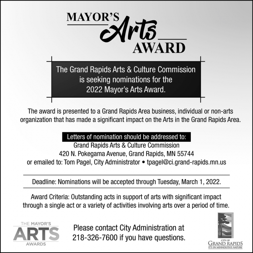 Mayor's Arts Award