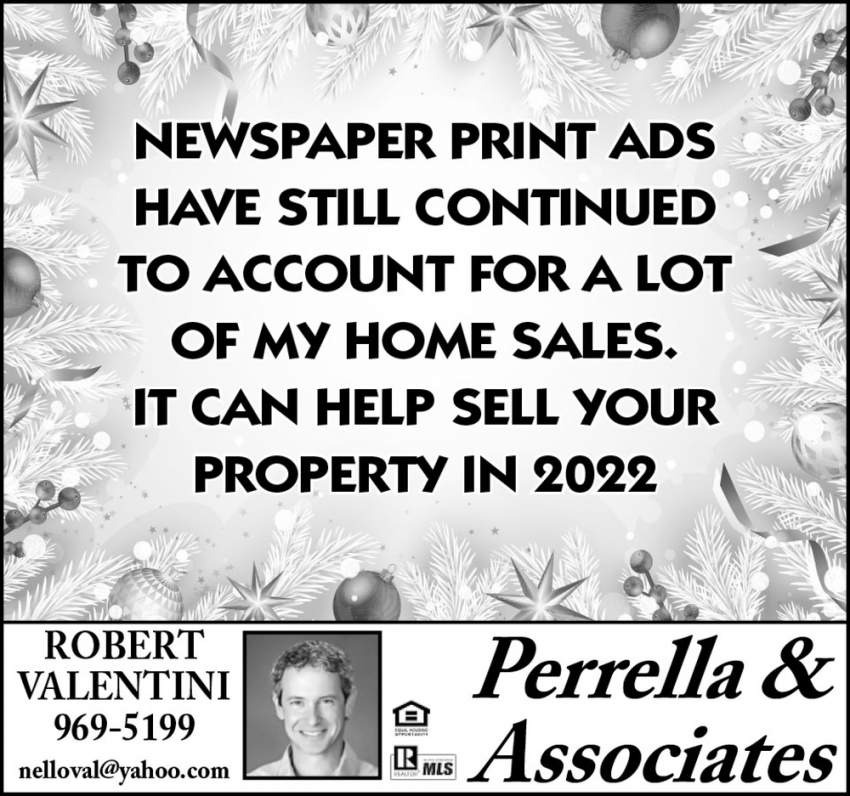 Newspaper Print Ads Have Still Continued to Account for a Lot of My Home Sales