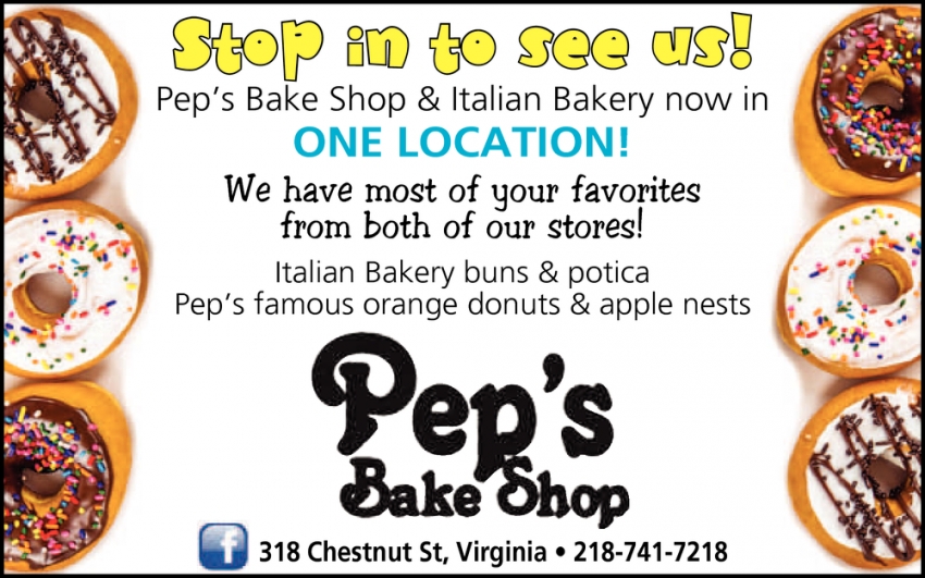 Stop In To See Us!