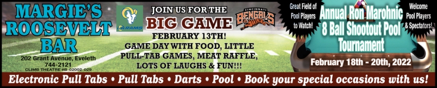Join Us For The Big Game