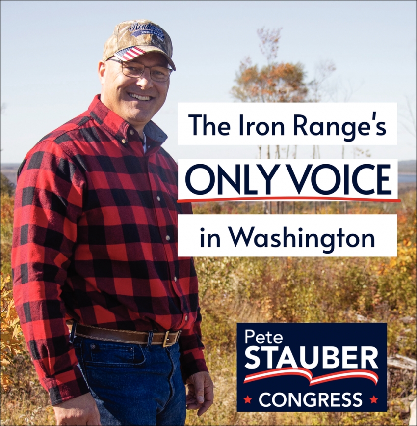 The Iron Range's Only Voice In Washington