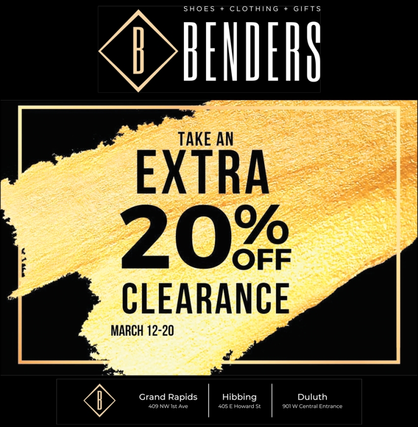 Take An Extra 20% Off Clearance