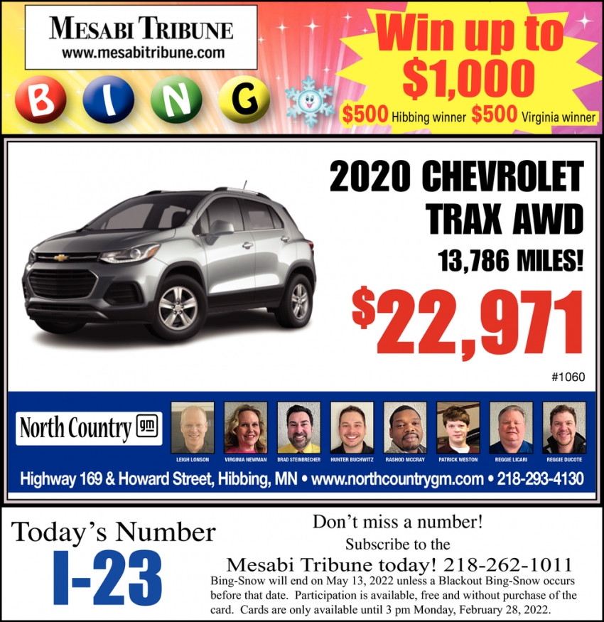 2020 Chevrolet Trax AWD