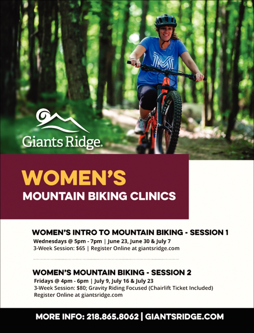 Women's Mountain  Biking Clinics