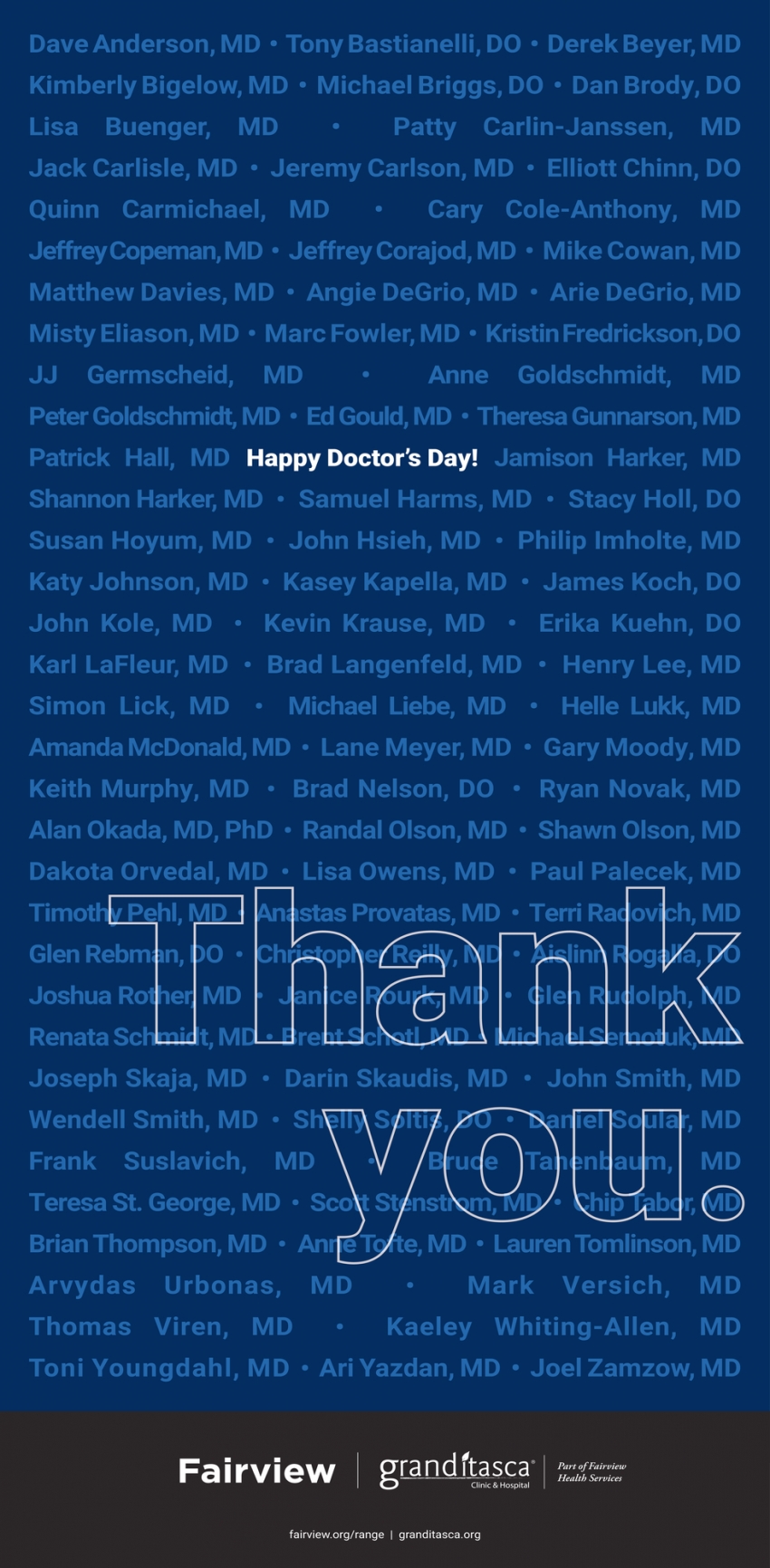 Happy Doctor's Day!