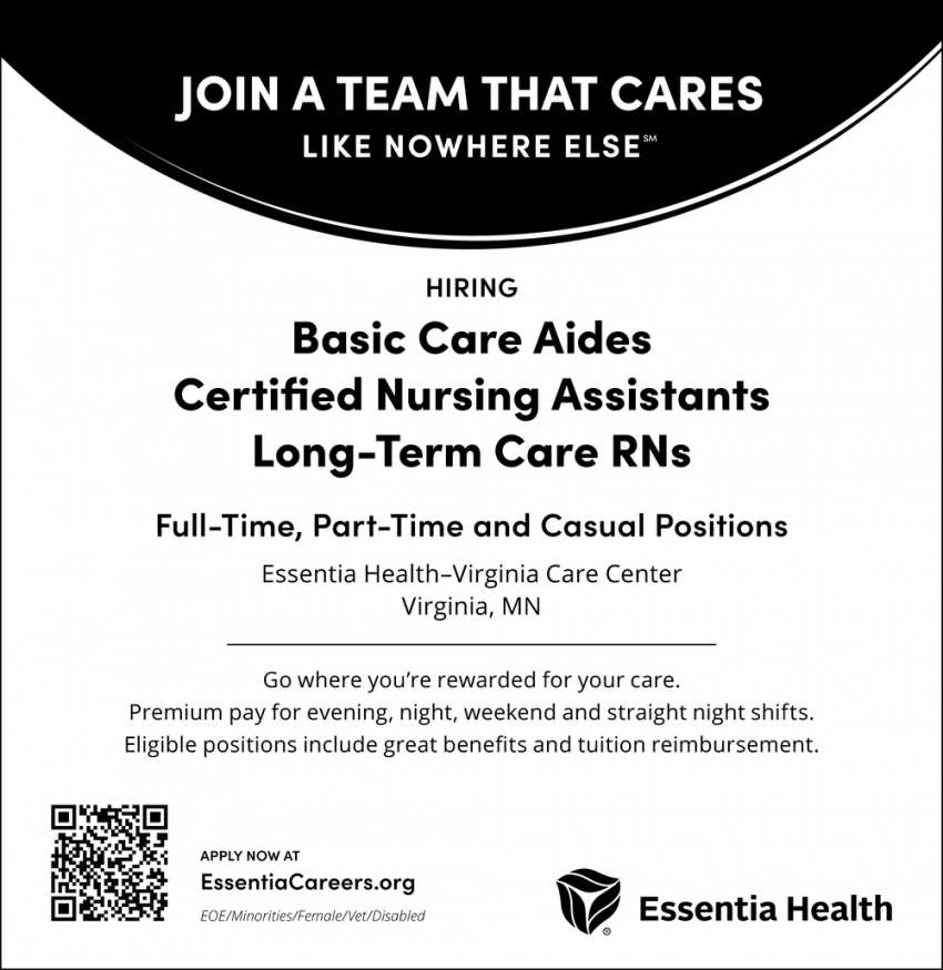 Join A Team That Cares