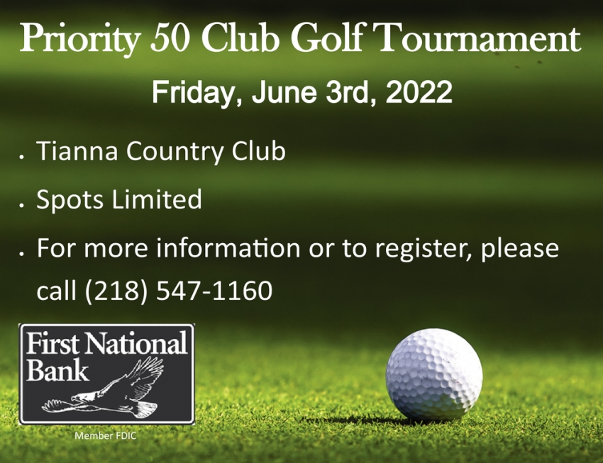 Priority 50 Club Golf Tournament