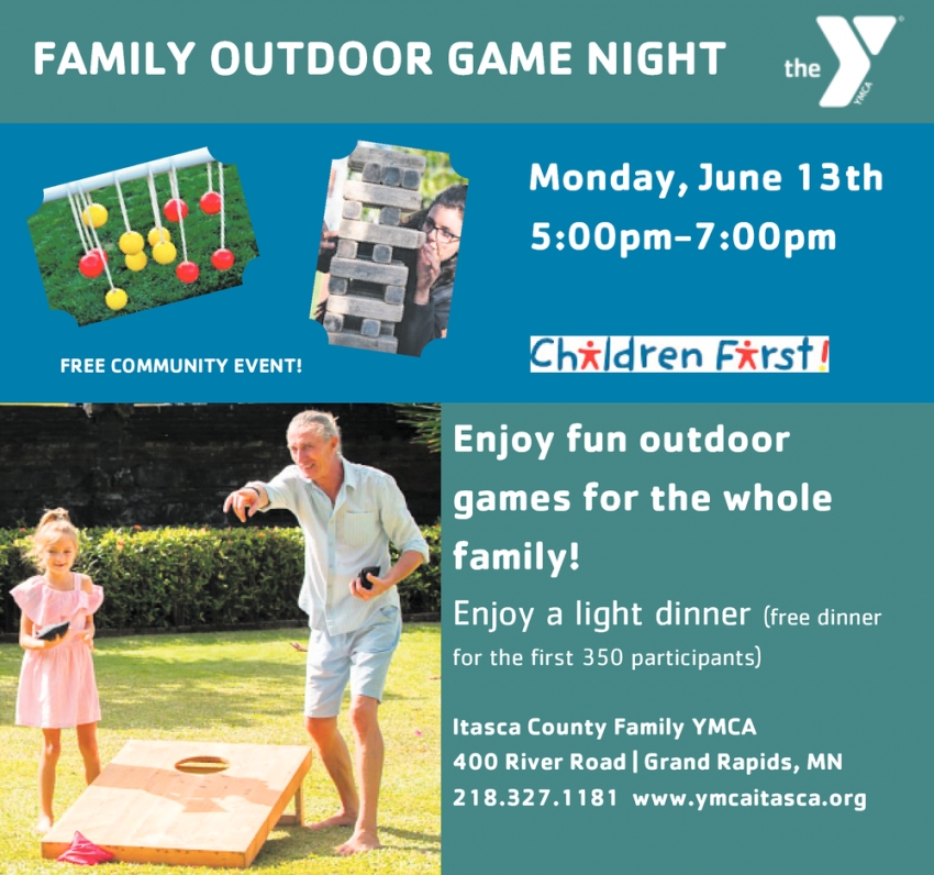 Family Outdoor Game Night
