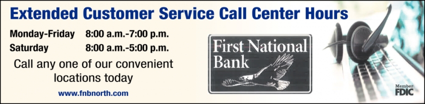 Extended Customer Service Call Center Hours