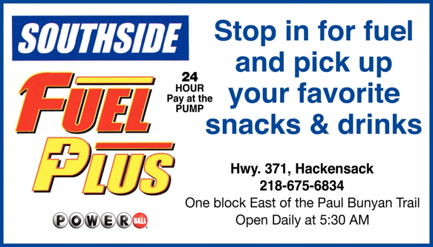 Stop In For Fuel And Pick Up Your Favorite Snacks & Drinks