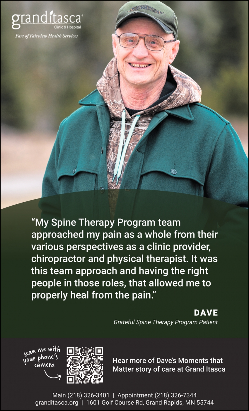 Hear More Of Dave's Moments That Matter Story Of Care At Grand Itasca