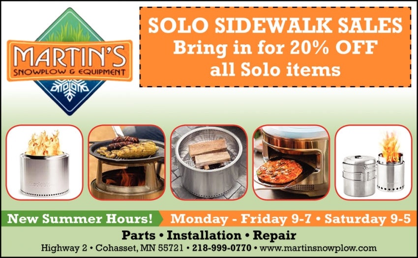 Solo Sidewalk Sales