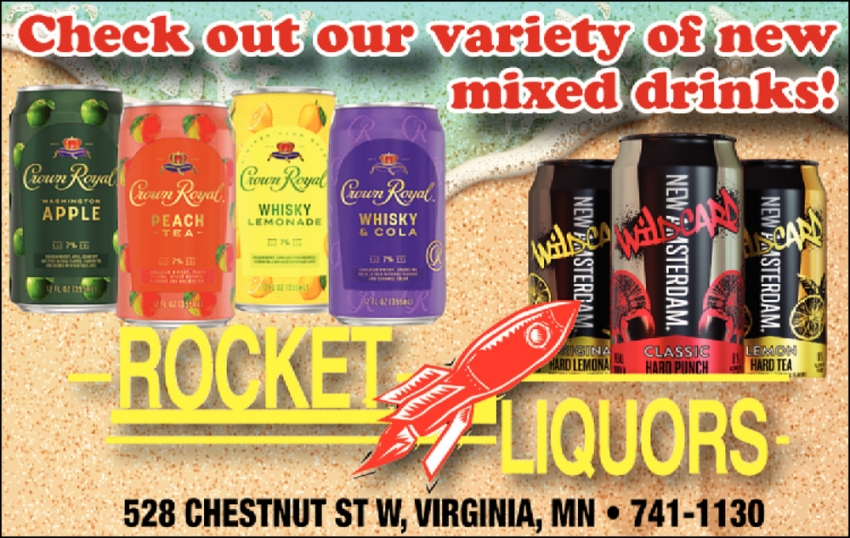 Check Out Our Variety Of New Mixed Drinks!