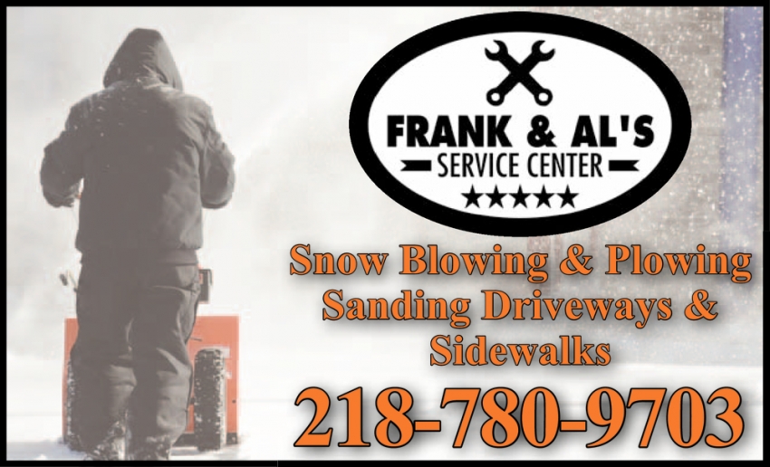 Snow Blowing & Plowing Sanding Driveways & Sidewalks