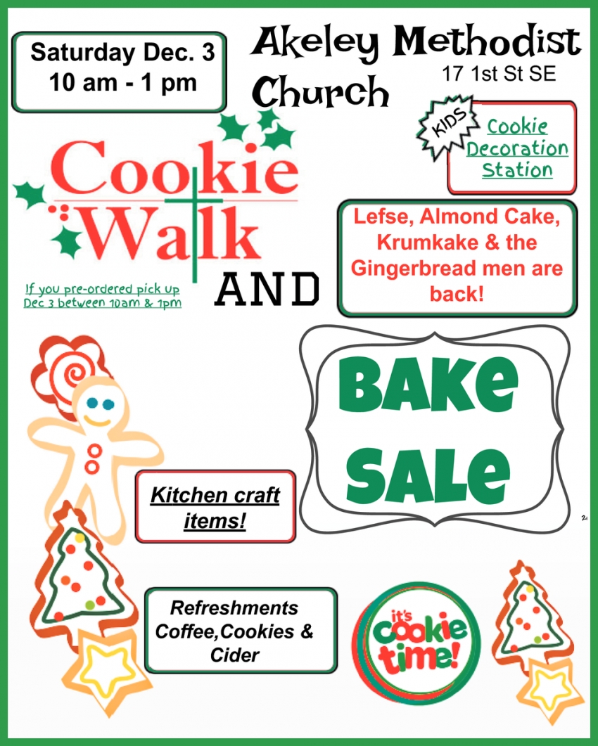 Cookie Walk and Bake Sale