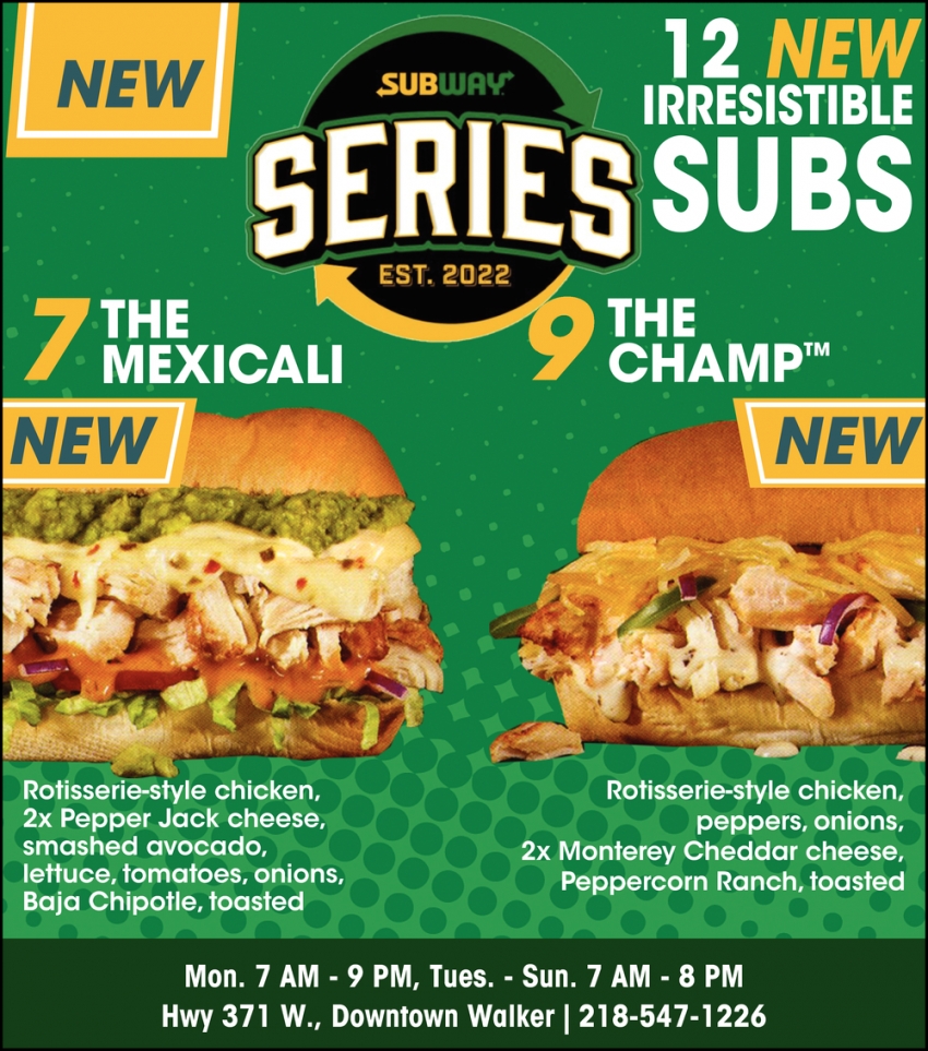 12 New Irresistible Subs
