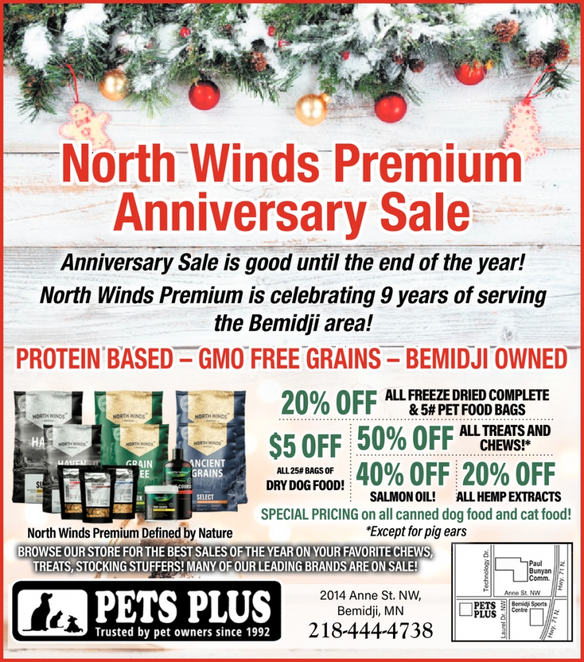 North Winds Premium Anniversary Sale