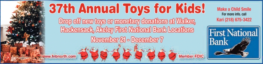 37th Annual Toys for Kids!