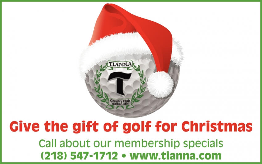 Give the Gift of Golf for Christmas