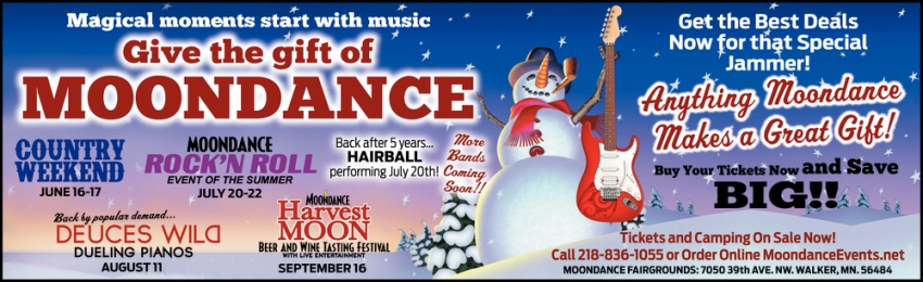 Give the Gift of Moondance