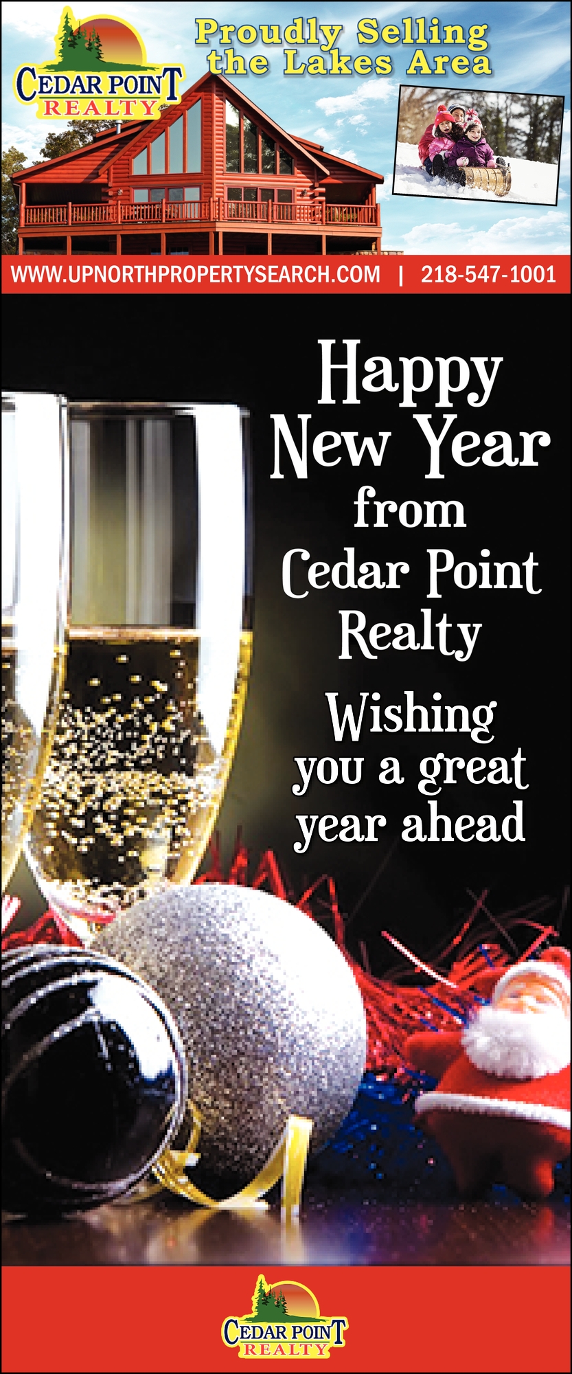 Happy New Year from Cedar Point Realty