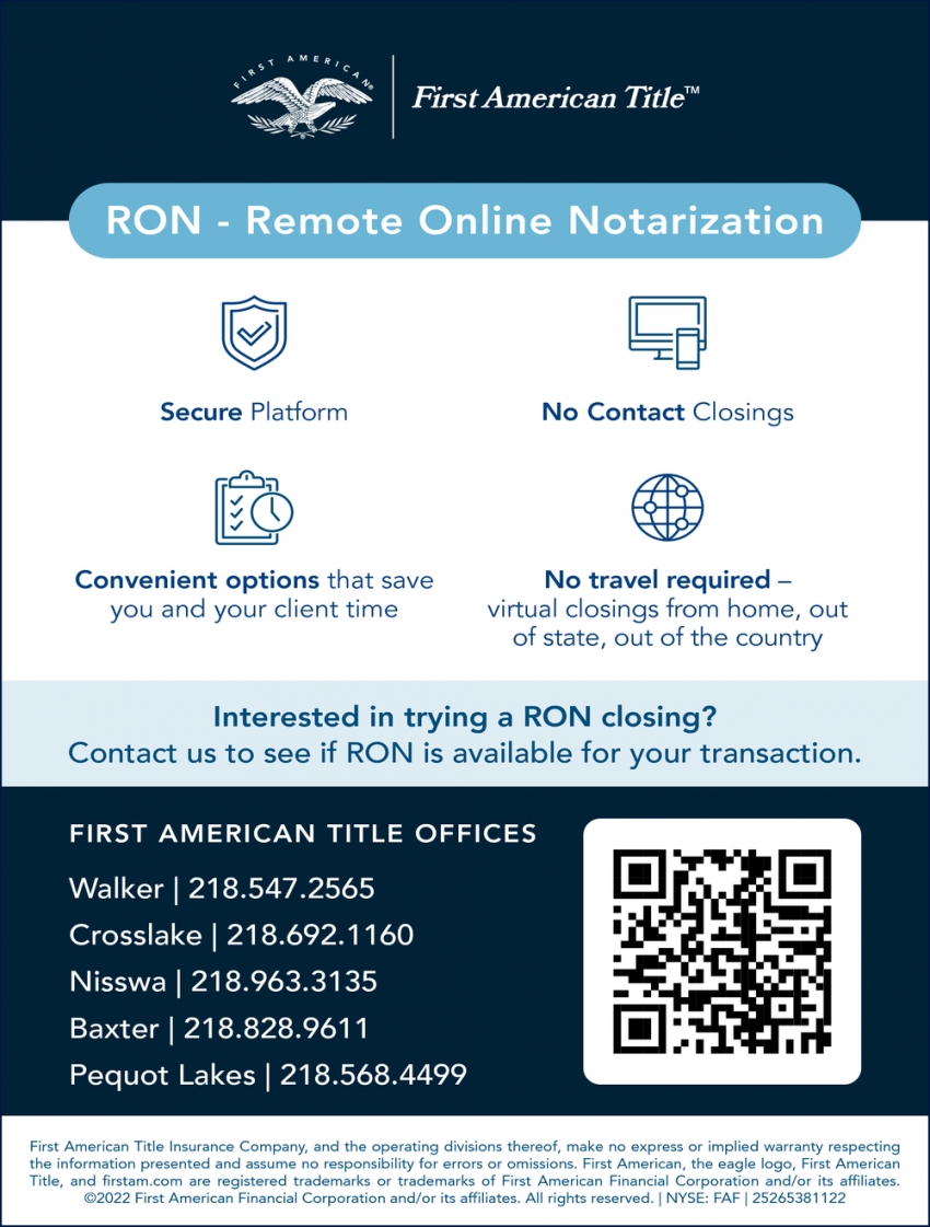 Ron - Remote Online Notarization