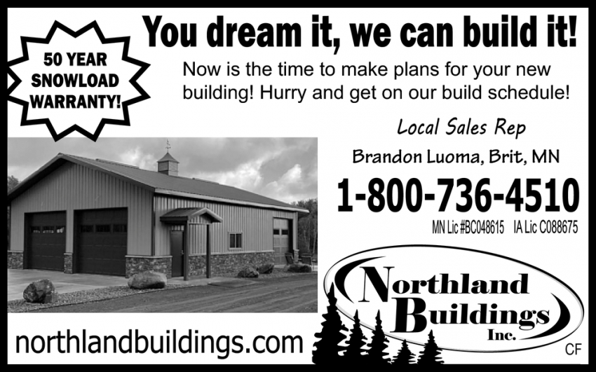 You Dream It, We Can Build It! 