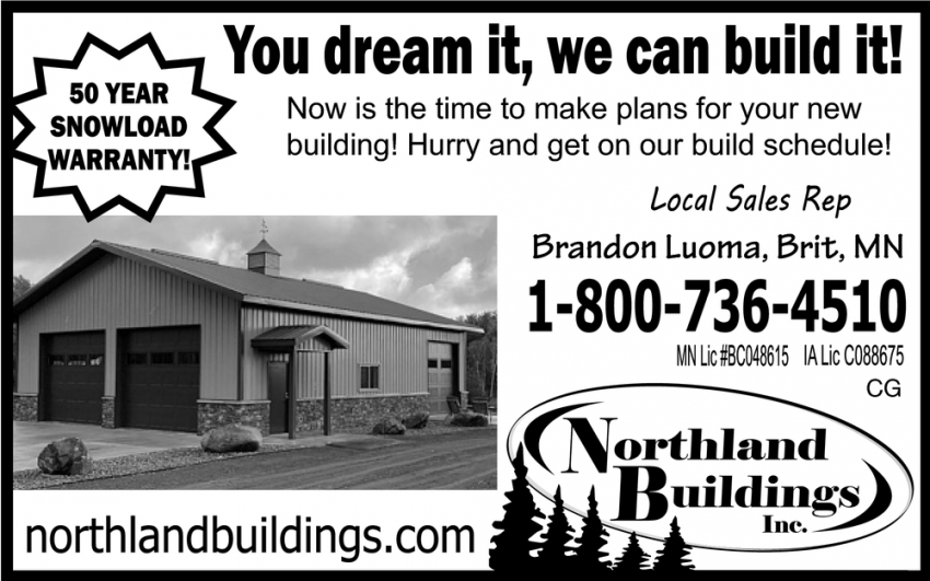 You Dream It, We Can Build It!