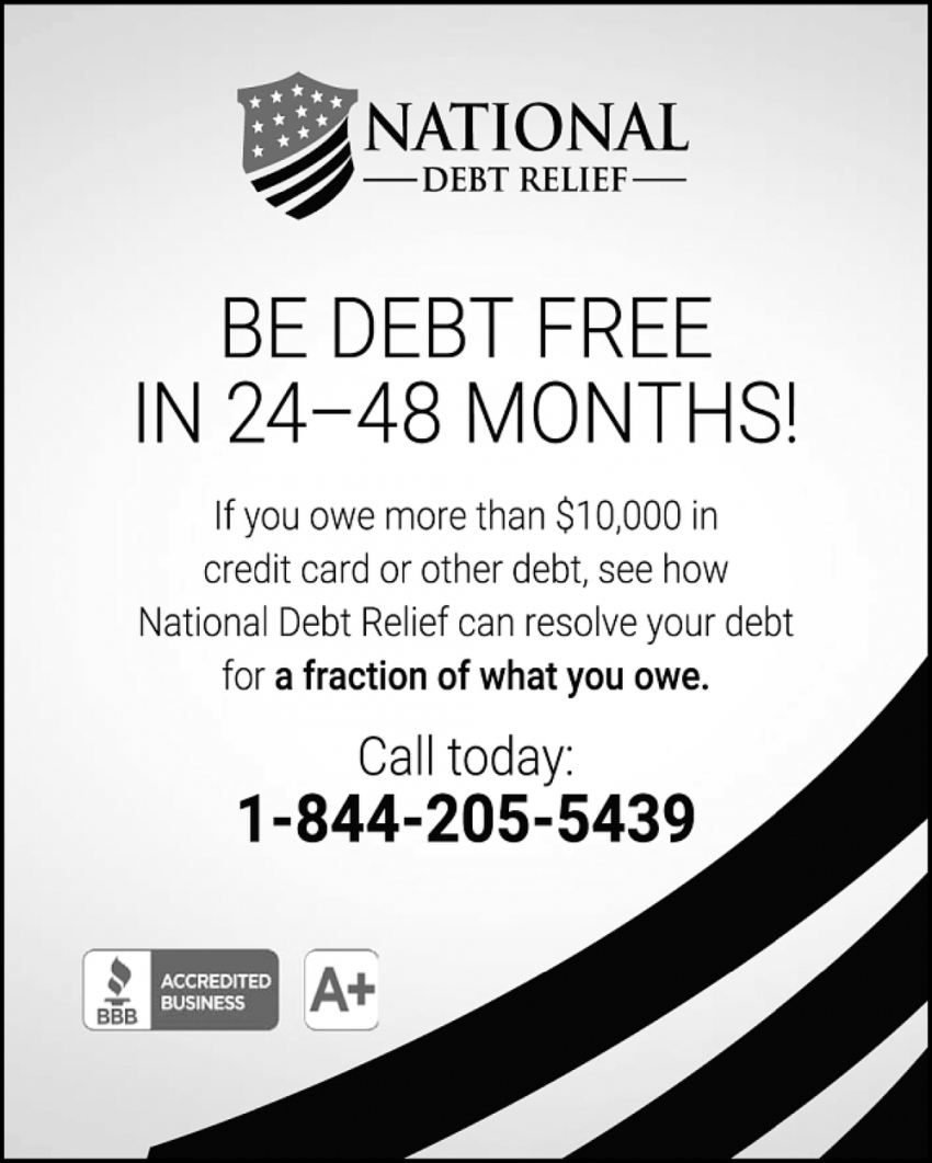 Be Debt Free In 24-48 Months!
