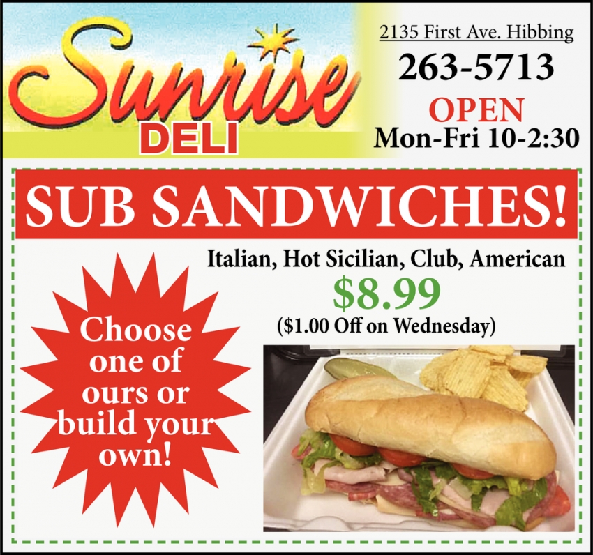 Sub Sandwiches!