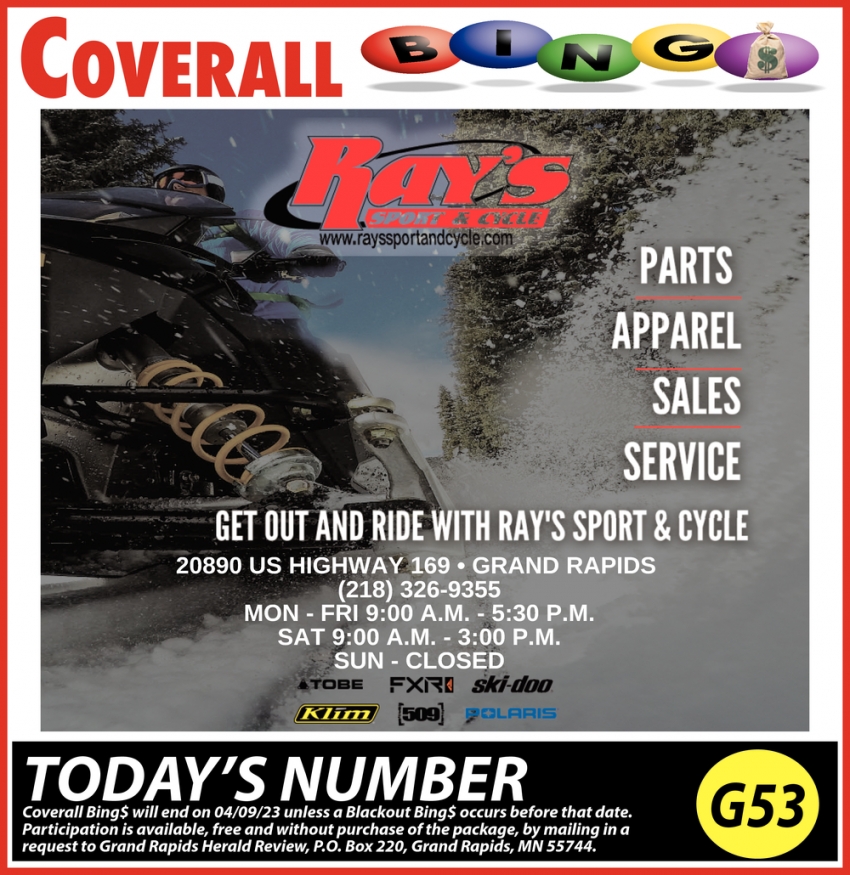 Get Our And Ride With Ray's Sport & Cycle