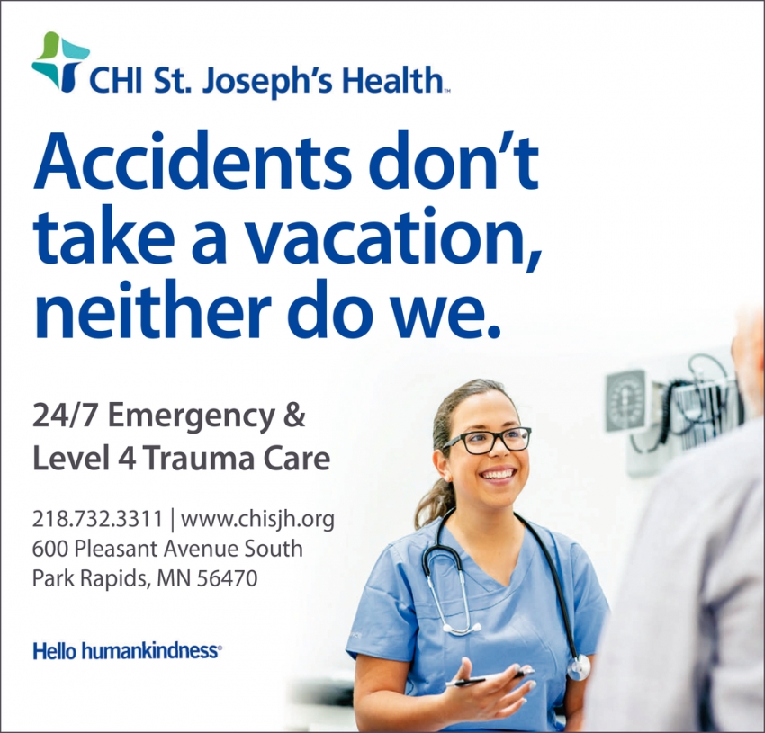 Accidents Don't Take A Vacation, Neither Do We.