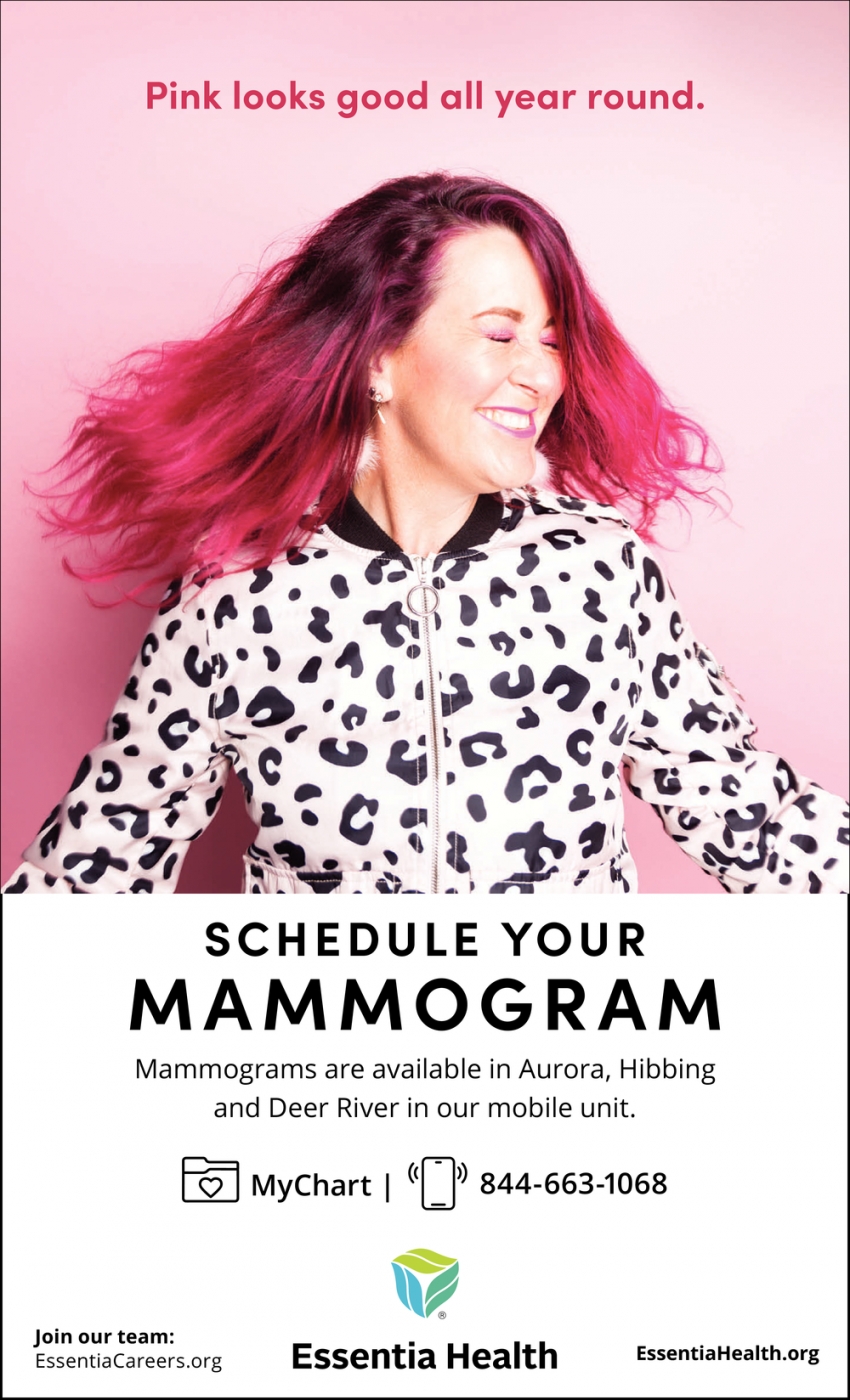 Schedule Your Mammogram