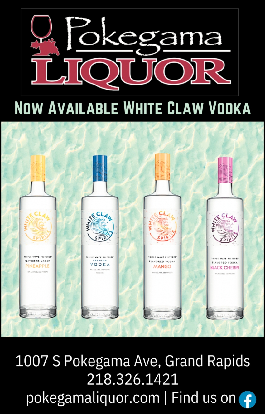 Now Available White Claw Vodka