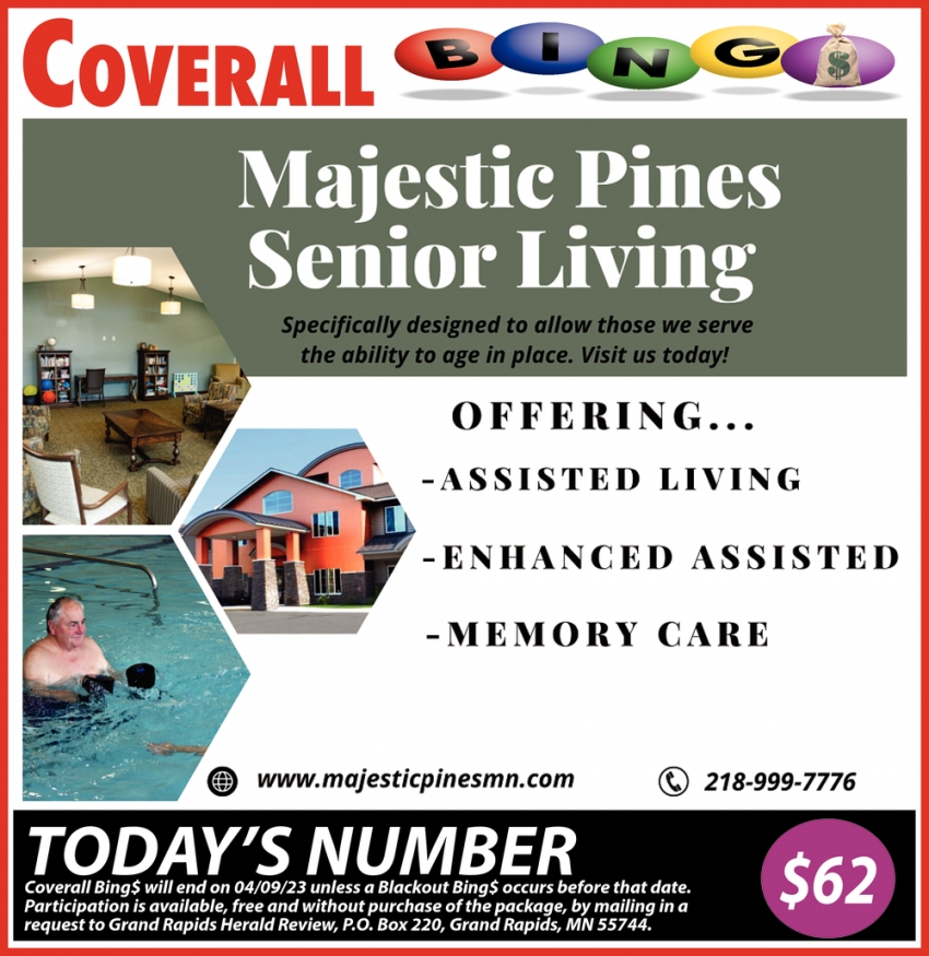 Offering... -Assisted Living - Enhanced Assisted -Memory Care