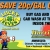 Save 20Cents/Gal On Gas!