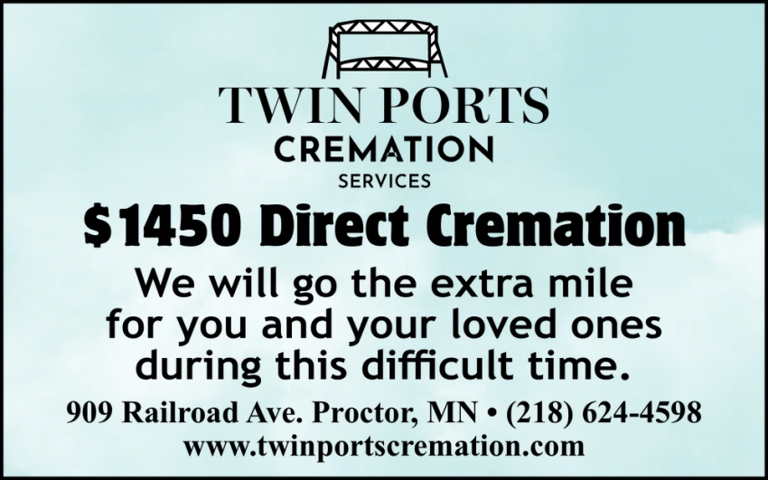 $1450 Direct Cremation 